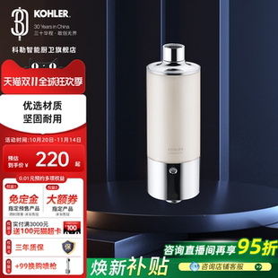 科勒软水机家用净水器沐浴过滤器除氯淋浴花洒软水R72914T-CP配件