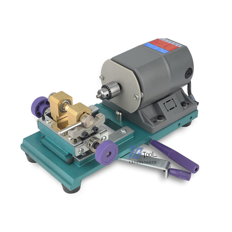 珍珠佛珠木珠圆珠三通玉石玛瑙琥珀珊瑚珠钻孔打孔机首饰设备