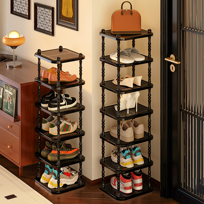 鞋架子家用门口多层入户室内窄小型出租房鞋子收纳柜简易置物架子