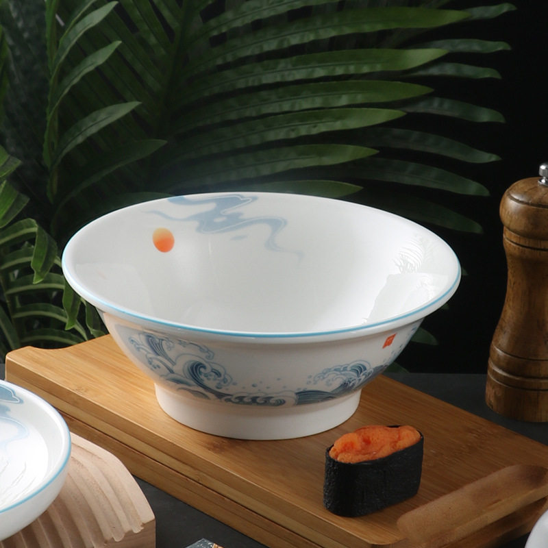 商用湘菜馆特色陶瓷餐具创意小炒肉汤碗汤盆家用扣肉碗面碗炒菜碗