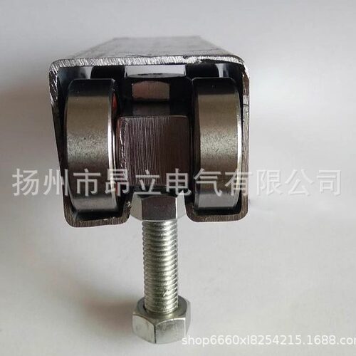 C50重型移门推拉门滑轮滑轨 工业门烤箱 吊轨吊轮2.5厚
