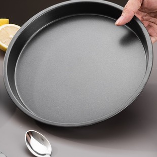 英国披萨烤盘烤箱用6六7七8八9九10寸12披萨盘模具底托托盘子其他