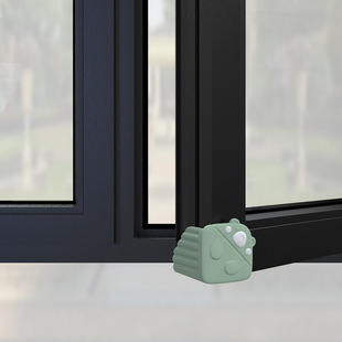 窗户防撞角断桥铝窗角防护内开保护套防开窗直角防碰撞护E18