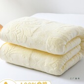 薄款 上海老牌棉质老式 毛巾被夏季 成人毯子单人100棉质加厚盖毯新