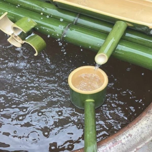 ?自动水缸造景摆件竹子流水大型禅意微景观喷水庭院上水石喷泉田.