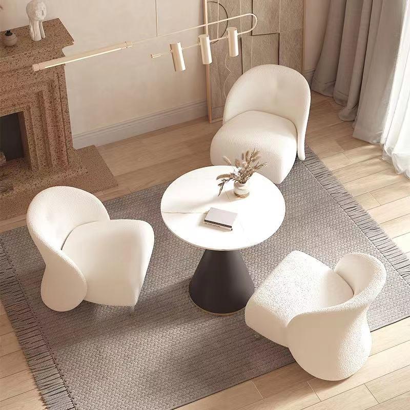 酒店洽谈单人沙发茶几组合酒店大堂餐厅桌椅组合接待室休息区桌椅