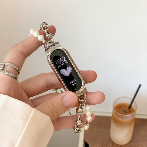 UHADA小香风珍珠手链表带女款夏