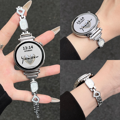 UHADA细闪鎏金手链表带高级感