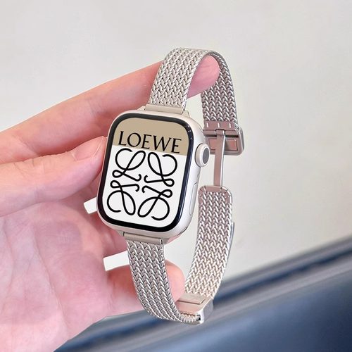 UHADA麦穗款金属磁吸扣表带高级