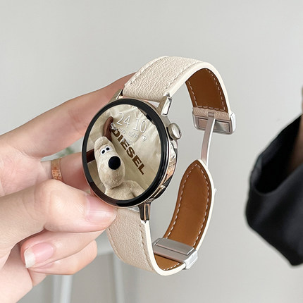 适用小米watchs3表带女款WatchS4sport智能手表watchs2替换带男生新款watchcolor2运动版s1pro手表带真皮磁吸