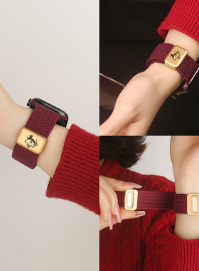 适用vivowatchgt2表带创意编织磁吸vivo watch3 gt智能运动手表iqoo表链蓝牙版iqoowatchgt女士秋冬新款女生