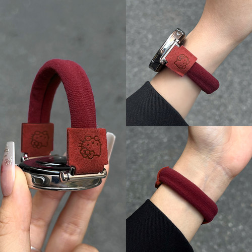 Uhada创意皮筋表带凯蒂猫女款