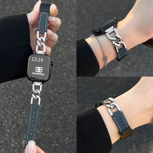 gt2智能手环vivowatch5手腕带iqoowatchgt女士iqoo手表链3代 watch 适用vivowatchgt手表带牛仔磁吸女款 vivo