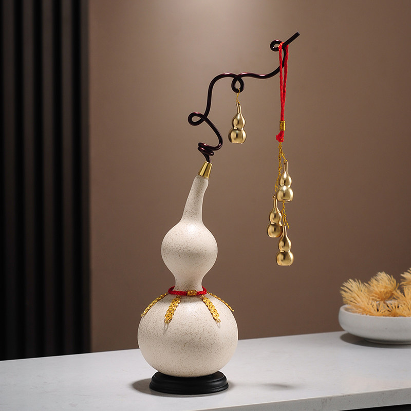 招财福禄葫芦摆件新中式客厅电视柜装饰品五福临门乔迁新居礼品,家居饰品,装饰摆件,淘宝优惠券,粉丝福利购,淘宝优惠卷