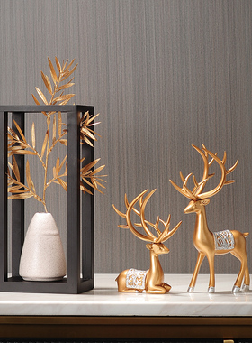 书房轻奢风现代简约酒柜装饰品