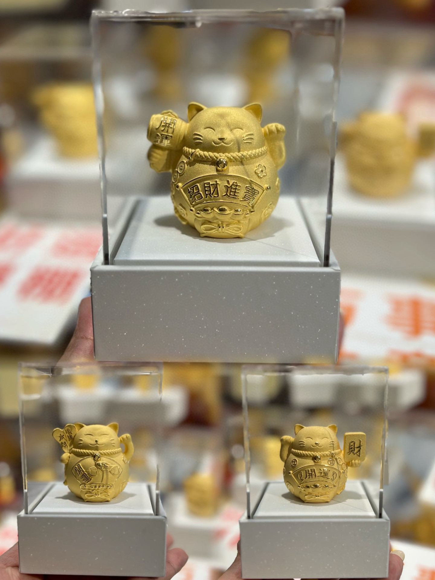铸金999开运猫发财猫风生水起猫摆件源头工厂一手货源一件可代发