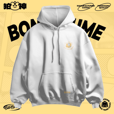 【BON】350g全棉毛圈卫衣 爪爪开花 宽松福瑞FURRY2025新款