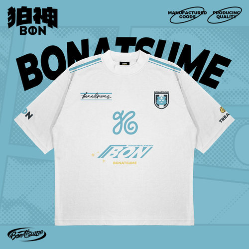【BON】2026SS06短袖T恤 潮流设计系列 宽松福瑞FURRY210g