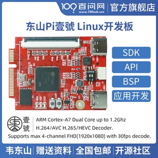 韦东山PicoW性价比软硬件全开Linux/RTOS双armA7处理器星宸SSD210