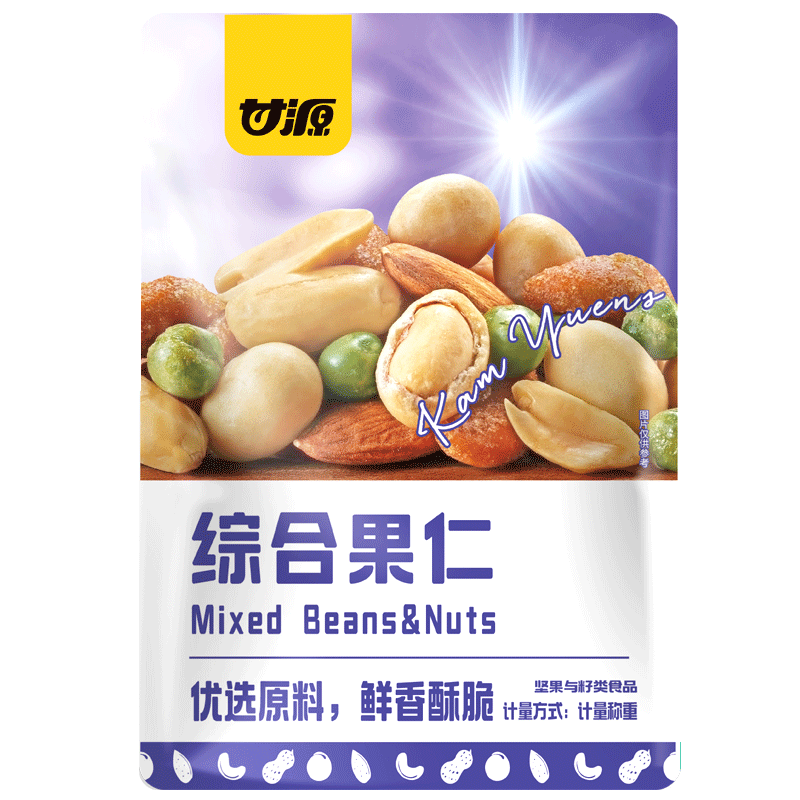 甘源综合果仁小包装核桃仁