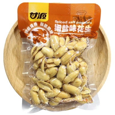 甘源商超同款花生米椒盐味麻辣味