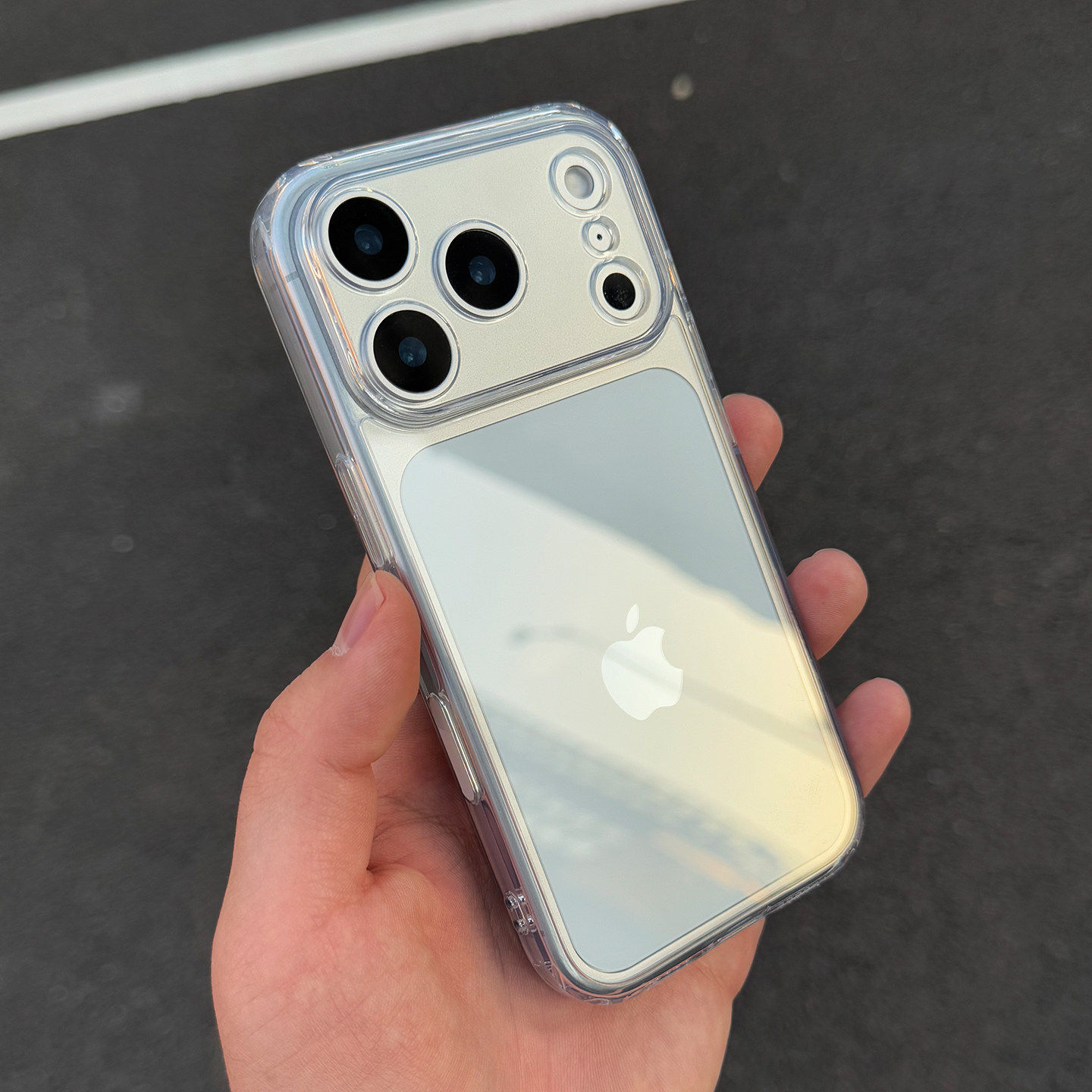 带ai拍照按键全包适用苹果17promax手机壳新款软iphone16pro透明软壳15pro防摔保护套air简约14plus高级感男
