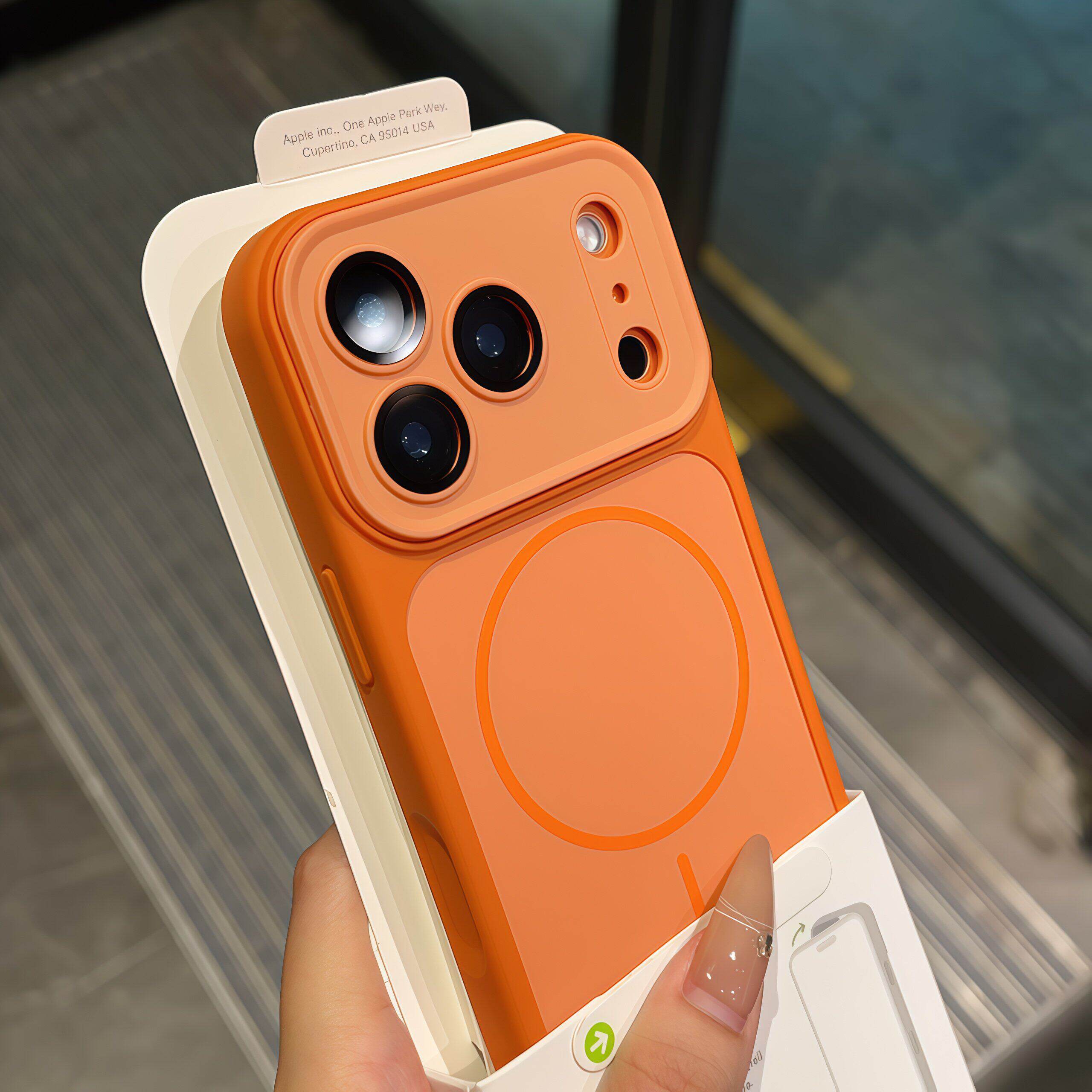 磨砂肤感撞色适用苹果17promax手机壳新款秒变iphone17磁吸16pro高级感15拍照按键14全包镜头13防摔12保护套