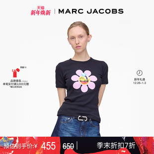 MARC JACOBS 莫杰 纯棉雏菊花朵休闲短袖 末折扣 ARTIST T恤 季