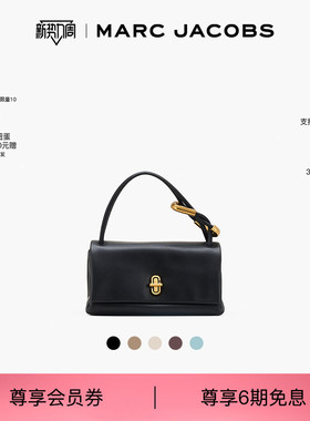 【礼物】MARC JACOBS/莫杰 DUAL 迷你牛皮法棍包手提包腕包