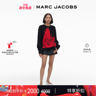 MARC JACOBS 羊毛针织长袖 季 毛衣 FUTURA 末折扣 莫杰