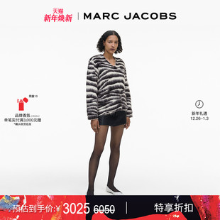 MARC JACOBS 莫杰 羊毛斑马纹长袖 末折扣 SWEATER 针织毛衣 季