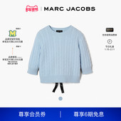 春季 羊毛蝴蝶结丝带设计长袖 新品 JACOBS MARC 莫杰 毛衣