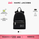 新年特惠 MARC JACOBS 莫杰 小号皮质纯色运动双肩背包旅行包