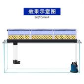 鱼缸过滤滴流盒玩家宝贝鱼缸上置过滤器大盒双层水循环系统净化