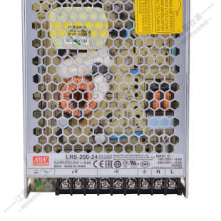 24明纬200W开关面板带led指示灯 220转24v直流电源转换器 200 LRS