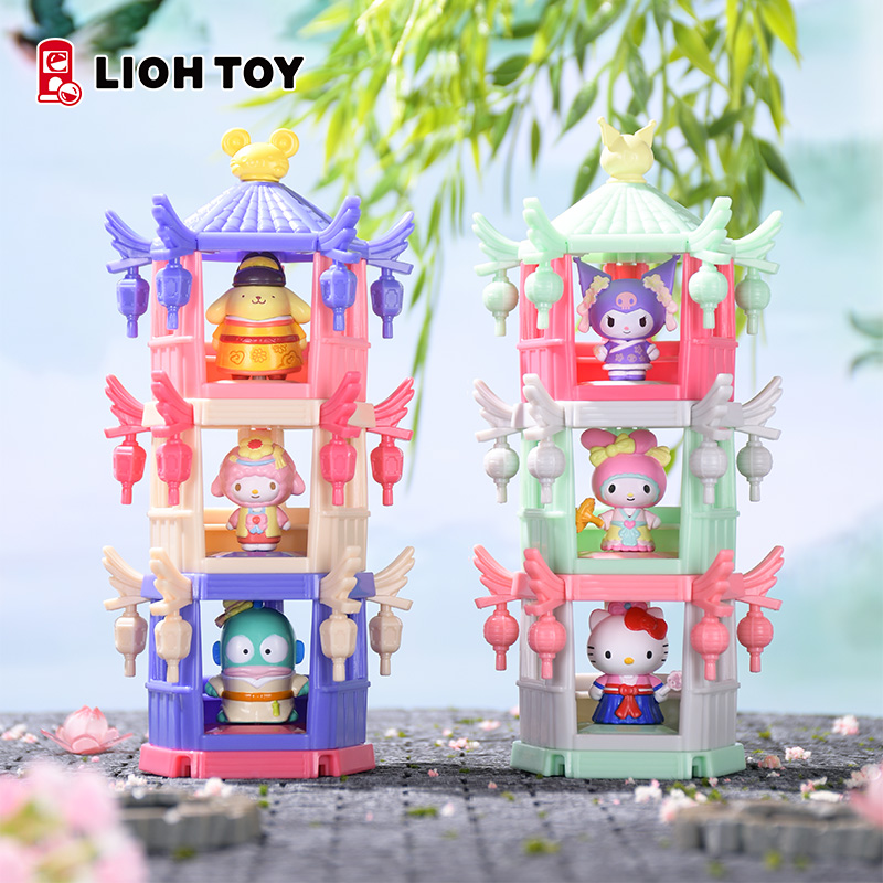 三丽鸥古韵亭台HelloKitty盲盒