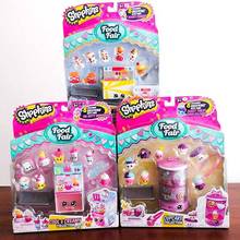 正版购物精灵超市组合Shopkins 超市公仔套装手办模型过家家玩具