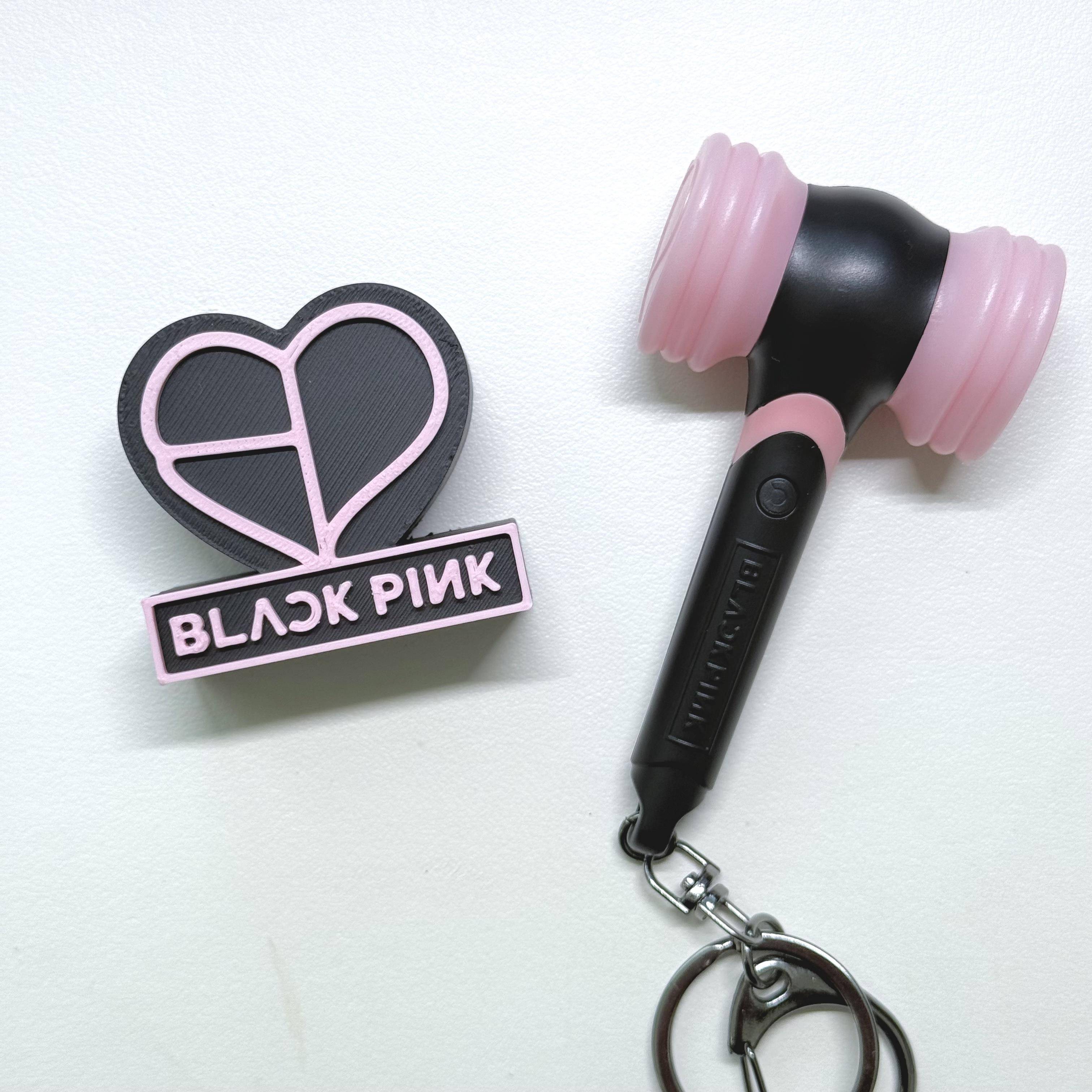 迷你BLACKPINK 2025年小粉锤 二代 底座 小手灯 应援棒 bp 钥匙扣