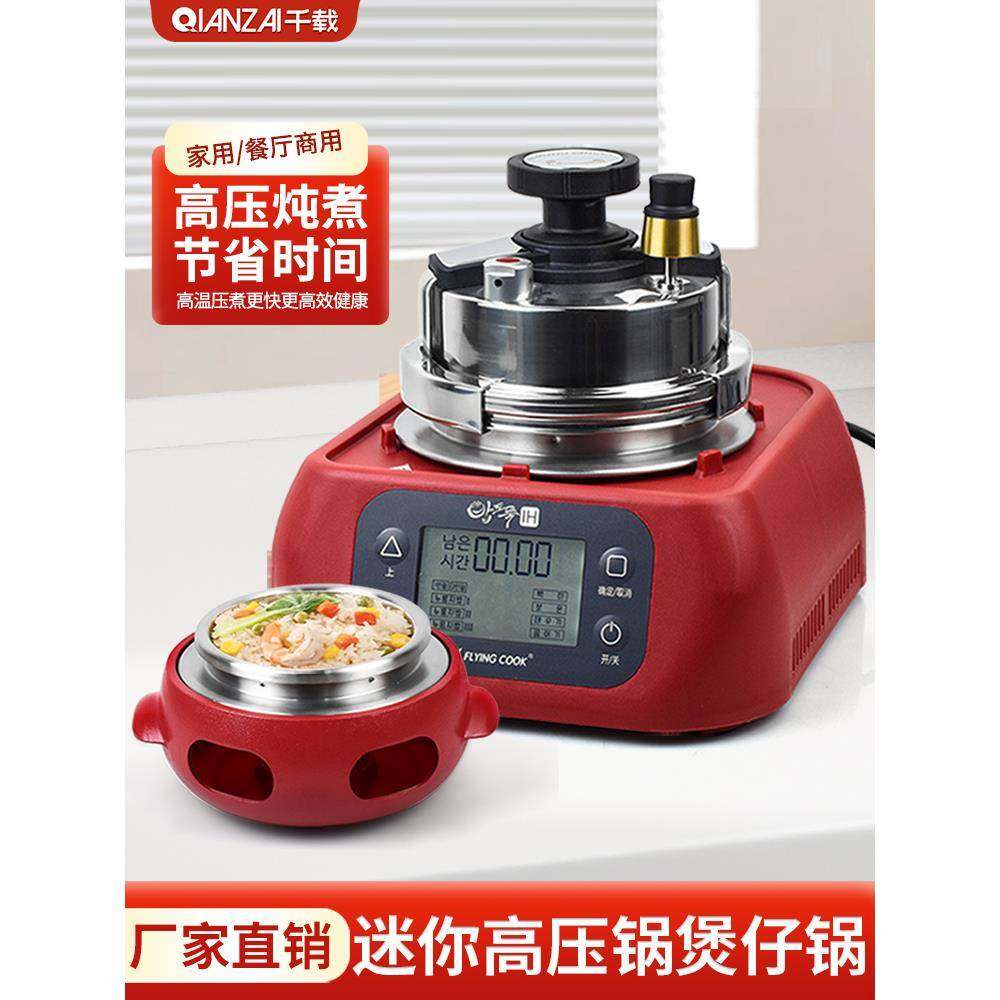 西贝同款压力锅，小陶罐，快煲汤饭，韩式单人电饭煲，不锈钢迷你