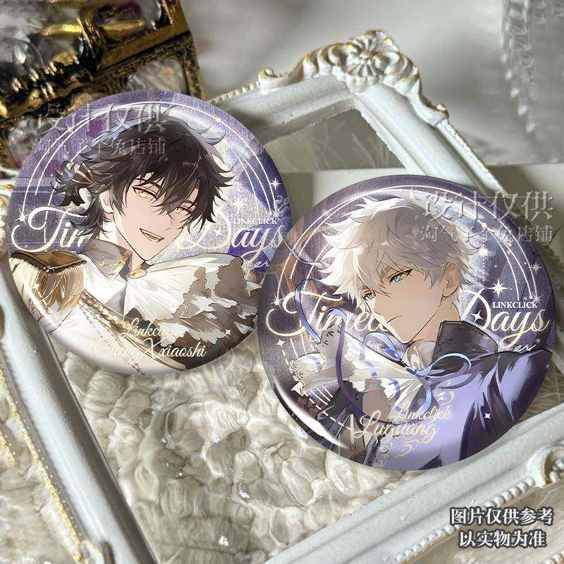 新款时光人绽放时刻系列周边程小时陆光精美吧唧徽章胸针自制