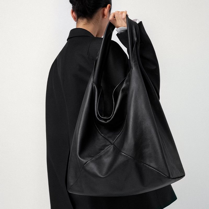 YEESI hobo包大号流浪包真皮高级感大容量手提单肩包24年新款女包