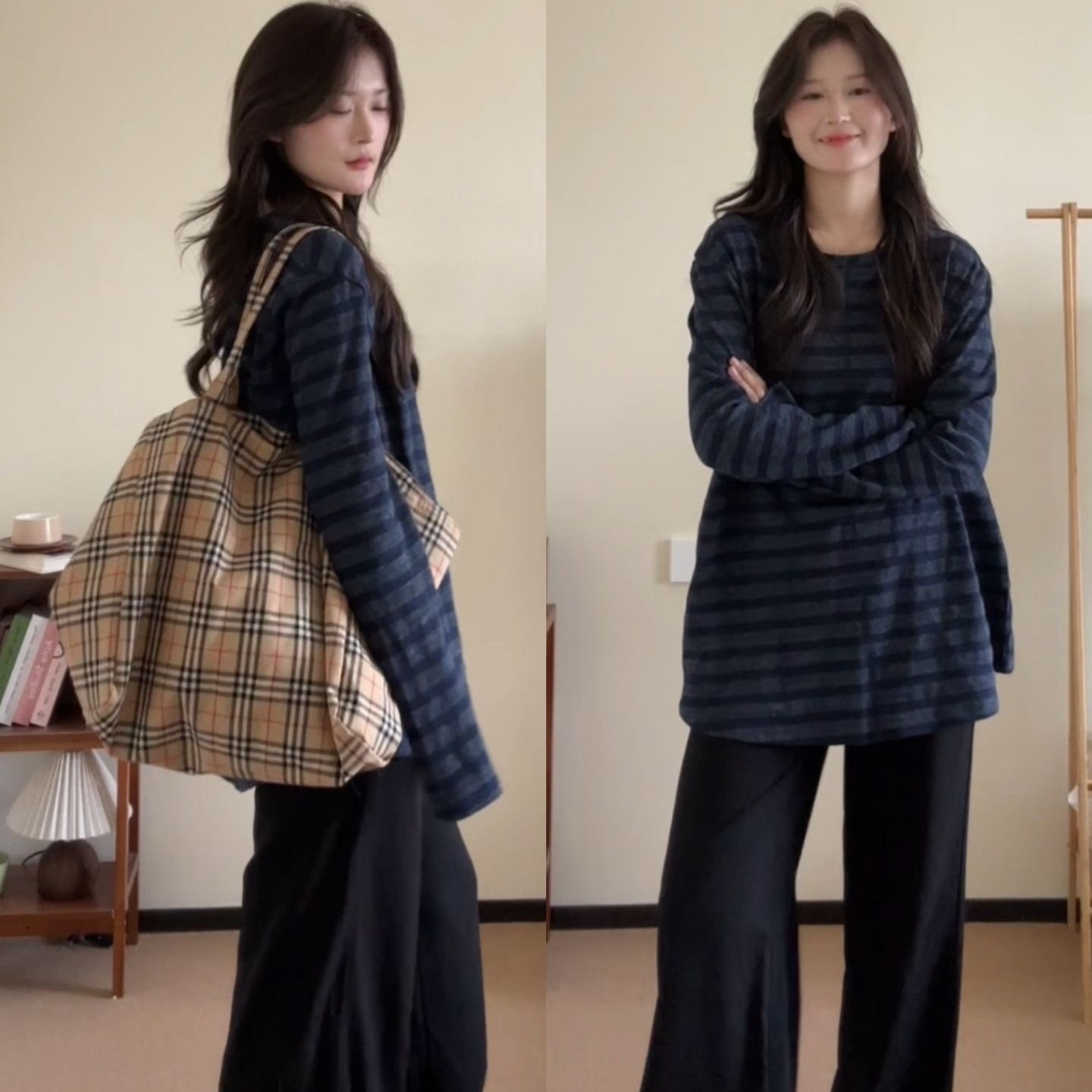 德绒睡衣女秋冬长袖长裤休闲小众高级感家居服套装可外穿保暖柔软