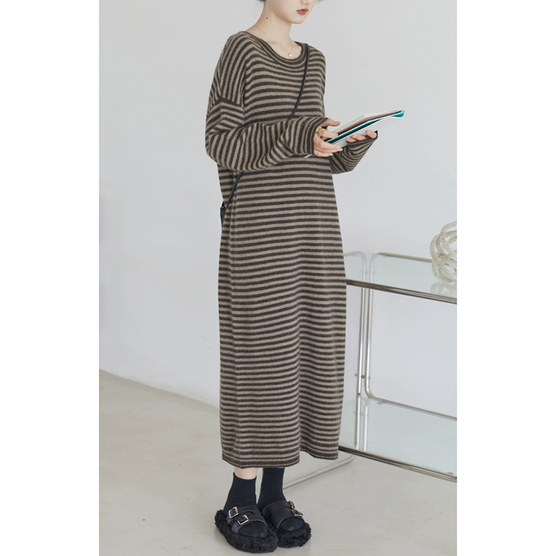 睡裙女款春秋冬季德绒连衣裙长袖睡衣2024新款女士高级外穿家居服