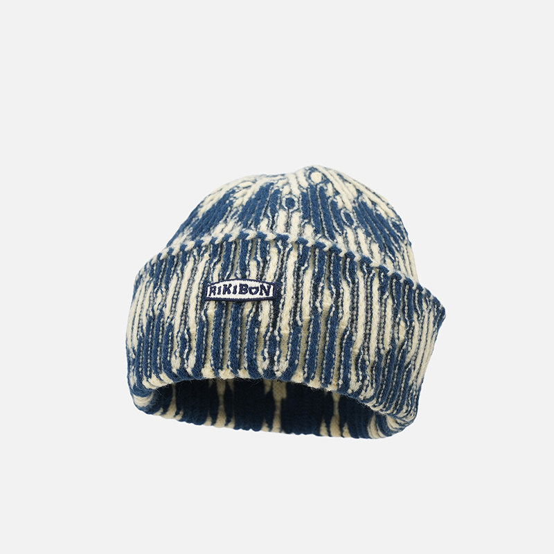 设计师联名款保暖护耳毛线帽男女