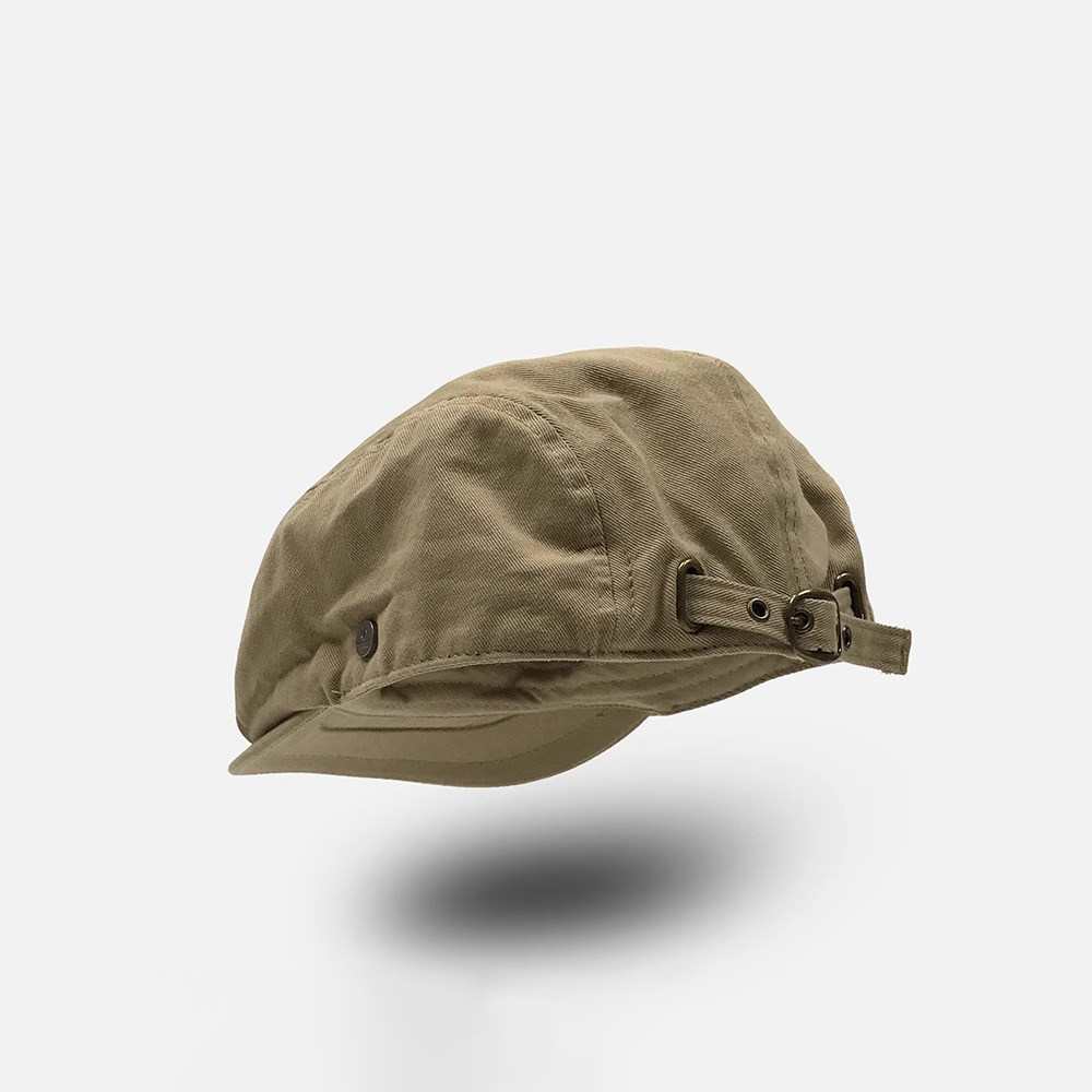 Classy key新加坡设计师联名款复古反戴贝雷帽子百搭个性扣