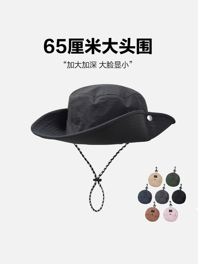 Classy key新加坡设计师联名款防水渔夫帽女西部牛仔帽收纳