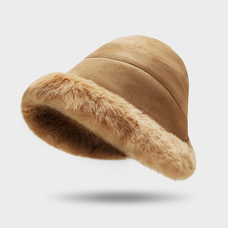 Classy key新加坡设计师联名款冬季渔夫帽加绒棉帽护耳毛绒盆帽女,服饰配件/皮带/帽子/围巾,帽子,淘宝优惠券,粉丝福利购,淘宝优惠卷