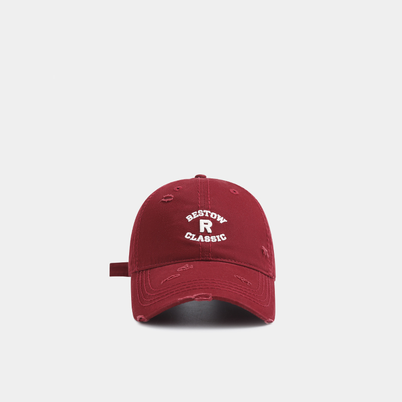 Classykey联名款字母刺绣鸭舌帽