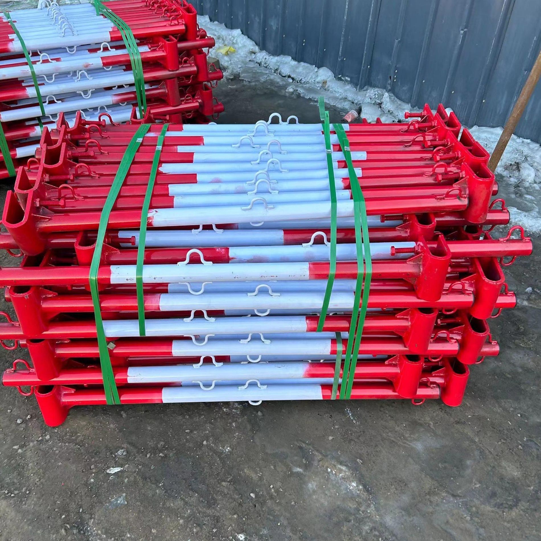 钢结构生命线支架钢结构安全绳支架钢结构放坠落立柱 生命线立杆