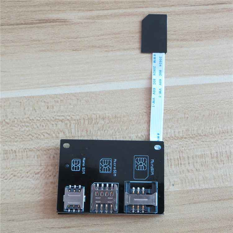2730外置四合一热插拔卡槽快速换卡测卡nano卡大中小卡手机插卡器